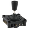 APEM 2-Axis Momentary Conical Joystick, IP65, 240 V AC, 6A Contact Current, Model