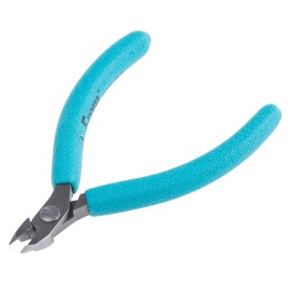 Weller Erem Flush ESD Safe Tip Cutter 0.58mm Cutting Capacity 4.3in Length Steel Jaw 670 EPF
