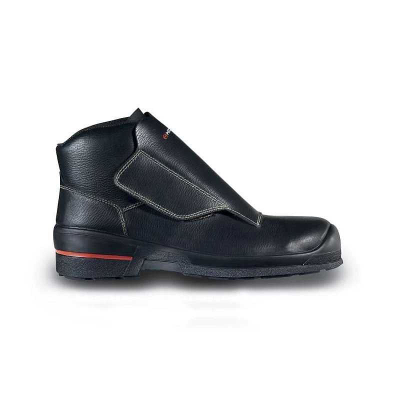 Heckel MACSOLE® 1.0 Black Composite Toe Capped Men's Ankle Safety Boots Size 10.5 EU 45 with Stainless Steel Midsole 6296345