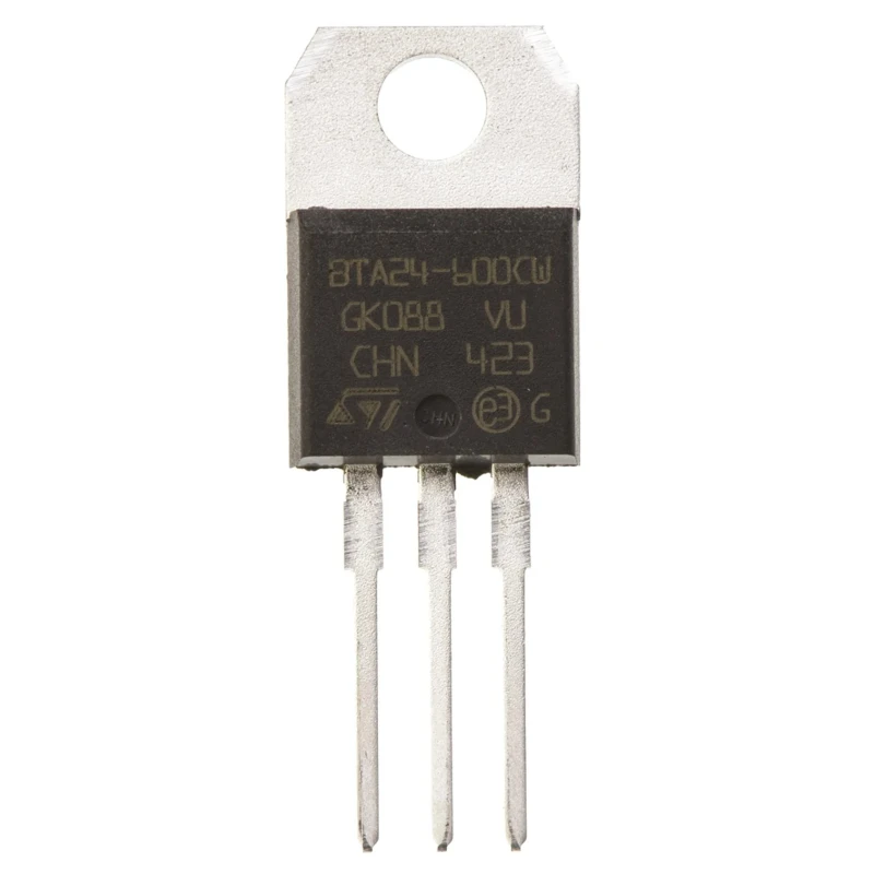 STMicroelectronics Through Hole 3-Pin TRIAC 600 V Gate Trigger 1.3 V BTA24-600CWRG