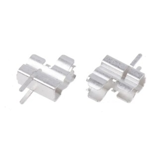 Schurter OG Clip 5x20 / 6.3x32 Tin Plated Brass PCB Fuse Clip for 6.3 x 32 mm Fuse-Link Fuse 0751.0142