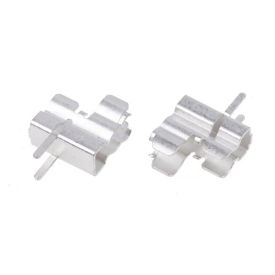 Schurter OG Clip 5x20 / 6.3x32 Tin Plated Brass PCB Fuse Clip for 6.3 x 32 mm Fuse-Link Fuse 0751.0142