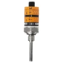 ifm electronic PT1000 RTD Sensor 6 mm Diameter, 50 mm Probe Length, 4 Wire, ±0.1 °K Accuracy TK6110
