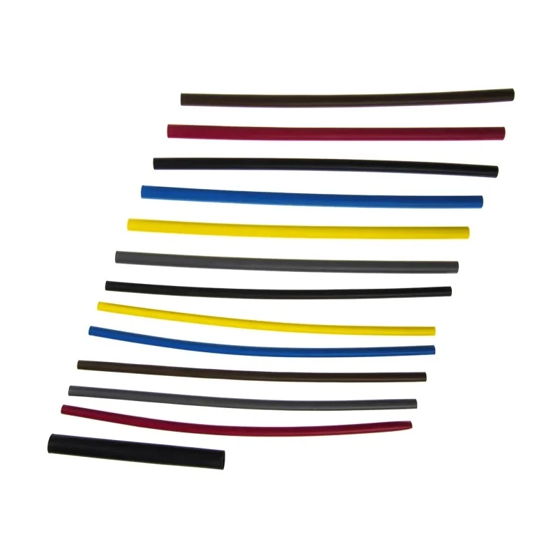 TE Connectivity Heat Shrink Tubing Black Cross Linked Polyolefin 25.4 mm Sleeve Dia. 2:1 Ratio RNF-100-COL-KIT2