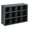 RS PRO Steel Storage Bin Steel Storage Container 305 mm x 857 mm x 606 mm Load Capacity 16kg Grey 447-5925