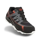 Heckel Men's Black, Grey, Red Composite Safety Trainer RUN-R UK 13 EU 48 EN ISO 20345 SR Slip Resistant 6258348