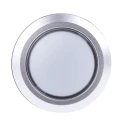 RS PRO Illuminated Momentary Push Button Switch Panel Mount 22.2 mm Cutout SPDT White LED IP65 250 V AC 175-8301