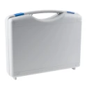 RS PRO Plastic Transit Case, Polypropylene, Grey, 450 mm x 106 mm x 360 mm 492-7842