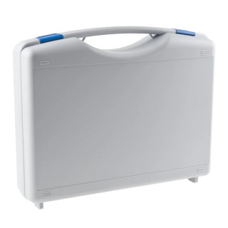 RS PRO Plastic Transit Case, Polypropylene, Grey, 450 mm x 106 mm x 360 mm 492-7842