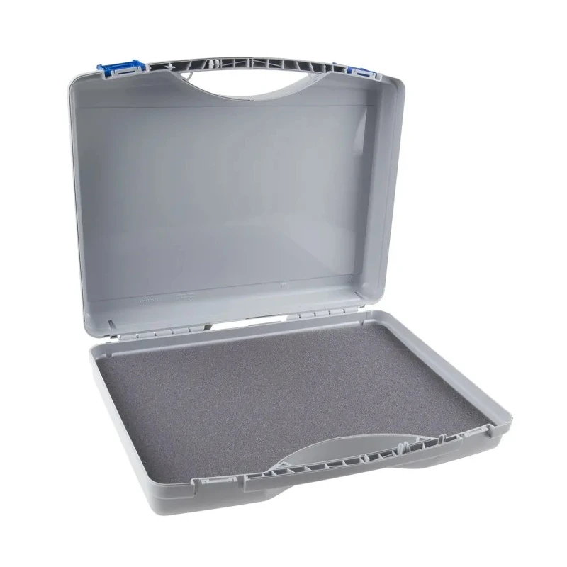 RS PRO Plastic Transit Case, Polypropylene, Grey, 450 mm x 106 mm x 360 mm 492-7842