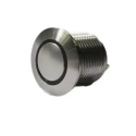 RS PRO Illuminated Momentary Push Button Switch Panel Mount 16 mm Cutout SPST RGB LED IP67 36 V dc 175-8468