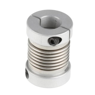 SICK 21 mm Outside Diameter 10 mm Bore 29 mm Length Bellows Clamp Flexible Coupler KUP-1010-B / 5312983