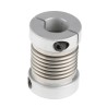 SICK 21 mm Outside Diameter 10 mm Bore 29 mm Length Bellows Clamp Flexible Coupler KUP-1010-B / 5312983