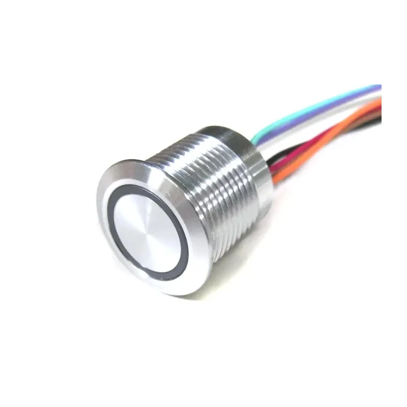 RS PRO Capacitive Switch Latching Momentary Illuminated RGB NPN IP68 175-8660