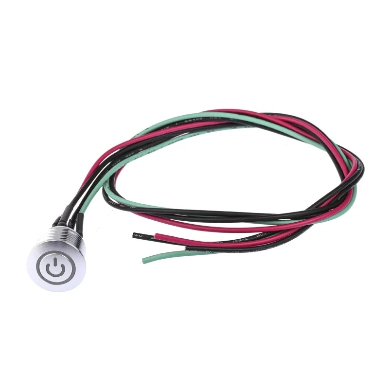 RS PRO Illuminated Push Button Switch, Momentary Operation, Panel Mount, 16 mm Cutout, SPST Contacts, Green LED 175-8474