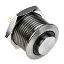 RS PRO Illuminated Momentary Push Button Switch, Panel Mount, 16 mm Cutout, SPST Contact, Red LED, IP67, 36 V dc 175-9209