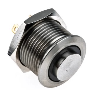 RS PRO Illuminated Momentary Push Button Switch, Panel Mount, 16 mm Cutout, SPST Contact, Red LED, IP67, 36 V dc 175-9209