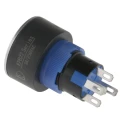 RS PRO Illuminated Momentary Push Button Switch, Panel Mount, 22.2 mm Cutout, SPDT, Red LED, IP65, 250 V AC 250-8927 175-8927