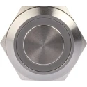 RS PRO Illuminated Momentary Push Button Switch, Panel Mount, 22.2 mm Cutout, SPDT, Blue LED, IP67, 250 V AC 175-9773