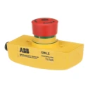 ABB Jokab Smile 11 EAR Series Turn Release Illuminated Emergency Stop Push Button Surface Mount 2TLA030051R0100 Smile 11 EAR