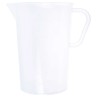 RS PRO Polypropylene 2L Laboratory Jug Chemical Resistant with Ergonomic Handle 478-1646