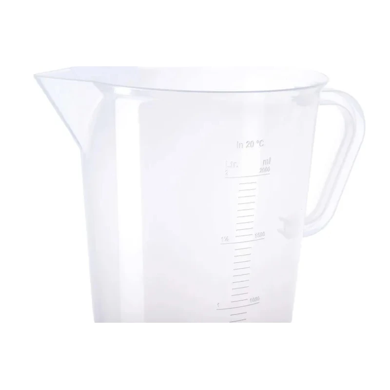 RS PRO Polypropylene 2L Laboratory Jug Chemical Resistant with Ergonomic Handle 478-1646