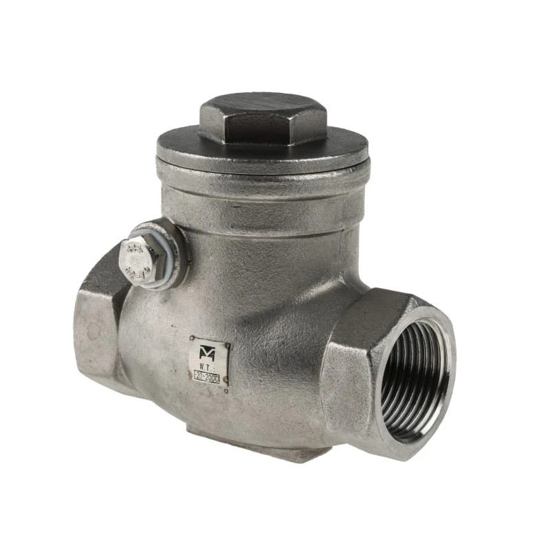 RS PRO Stainless Steel Threaded BSP Single Check Valve 3/4 in, 14 bar 499-2638