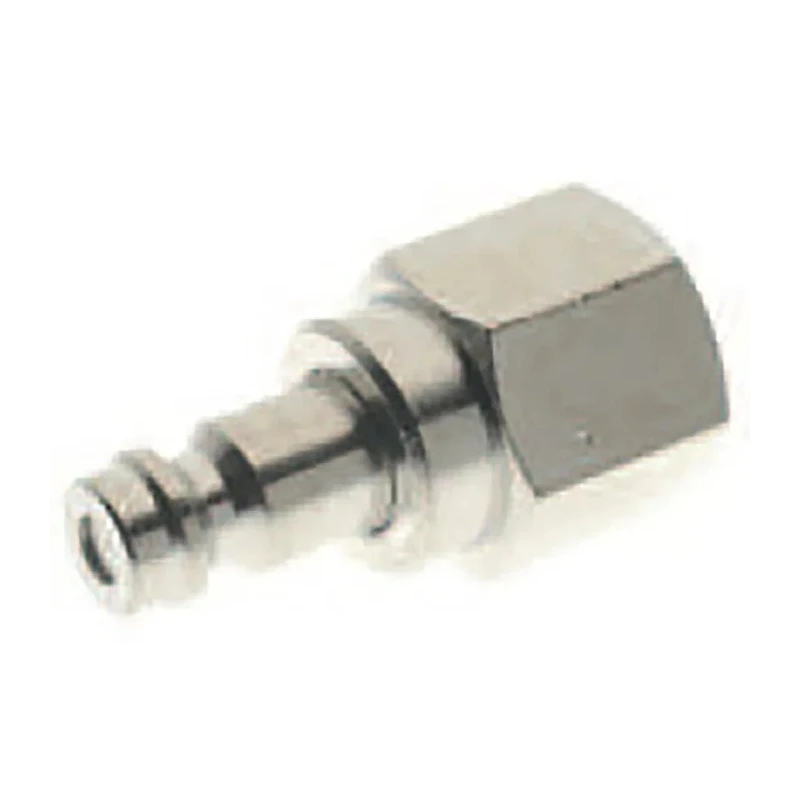 RS PRO Nickel Plated Brass Coupler Nipple 1/8 in Male Thread 0.13in Hose Barb 12 bar Pressure 80°C Max Operating 176-1961