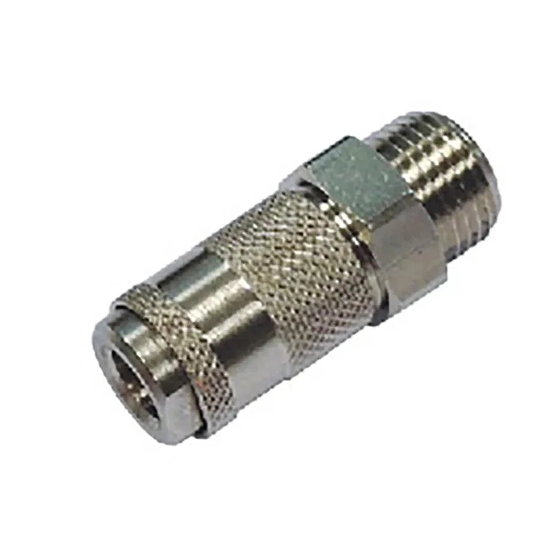 RS PRO Nickel Plated Brass Quick Air Coupling 1/8 in Female BSP 12 Bar Operating Pressure 176-2000
