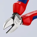 Knipex Side Cutter Diagonal Cutter With Bevel 140mm Jaw Width 11mm Maximum Cutting Capacity 4mm 70 02 140