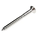 RS PRO Pozidriv Countersunk Stainless Steel Wood Screw, Plain Finish, Metric Thread, 40mm Length 483-3006