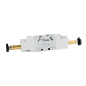 RS PRO Pneumatic Solenoid Valve 5/2 Bistable Solenoid G 1/8 Base Mount, 12 V dc, 24 V ac/dc, 110 V ac, 220 V ac 176-2125