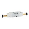 RS PRO Pneumatic Solenoid Valve 5/2 Bistable Solenoid G 1/8 Base Mount, 12 V dc, 24 V ac/dc, 110 V ac, 220 V ac 176-2125
