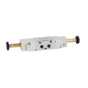 RS PRO Pneumatic Solenoid Valve 5/2 Bistable Solenoid G 1/8 Base Mount, 12 V dc, 24 V ac/dc, 110 V ac, 220 V ac 176-2125