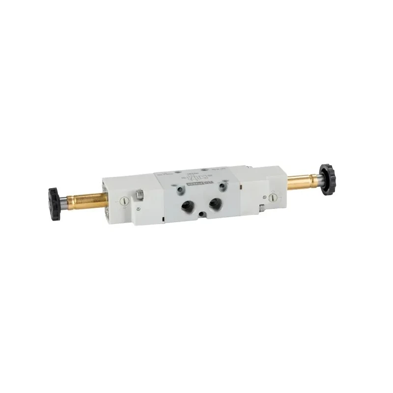 RS PRO Pneumatic Solenoid Valve 5/2 Bistable Solenoid G 1/8 Base Mount, 12 V dc, 24 V ac/dc, 110 V ac, 220 V ac 176-2125