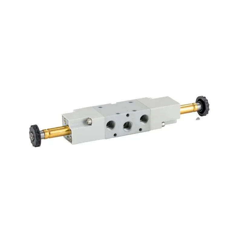 RS PRO Pneumatic Solenoid Valve 5/2 Bistable Solenoid G 1/8 Base Mount, 12 V dc, 24 V ac/dc, 110 V ac, 220 V ac 176-2125