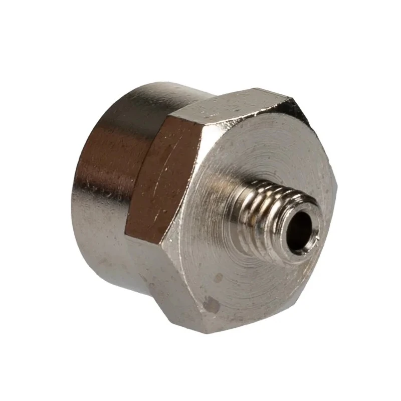 RS PRO Nickel-Plated Brass Threaded Male Fitting G 1/8 in 3.175 mm M5 176-2134