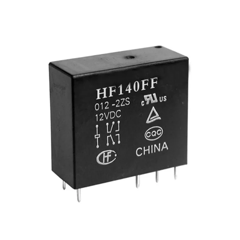 Hongfa Europe GMBH PCB Power Relay 12V dc Coil 10A Switching Current DPST HF140FF/012-2HTF