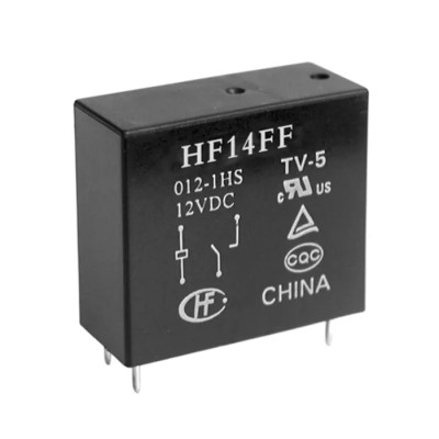 Hongfa Europe GMBH PCB Power Relay 5V DC Coil 10A Switching Current SPDT HF14FF/005-1ZSTF