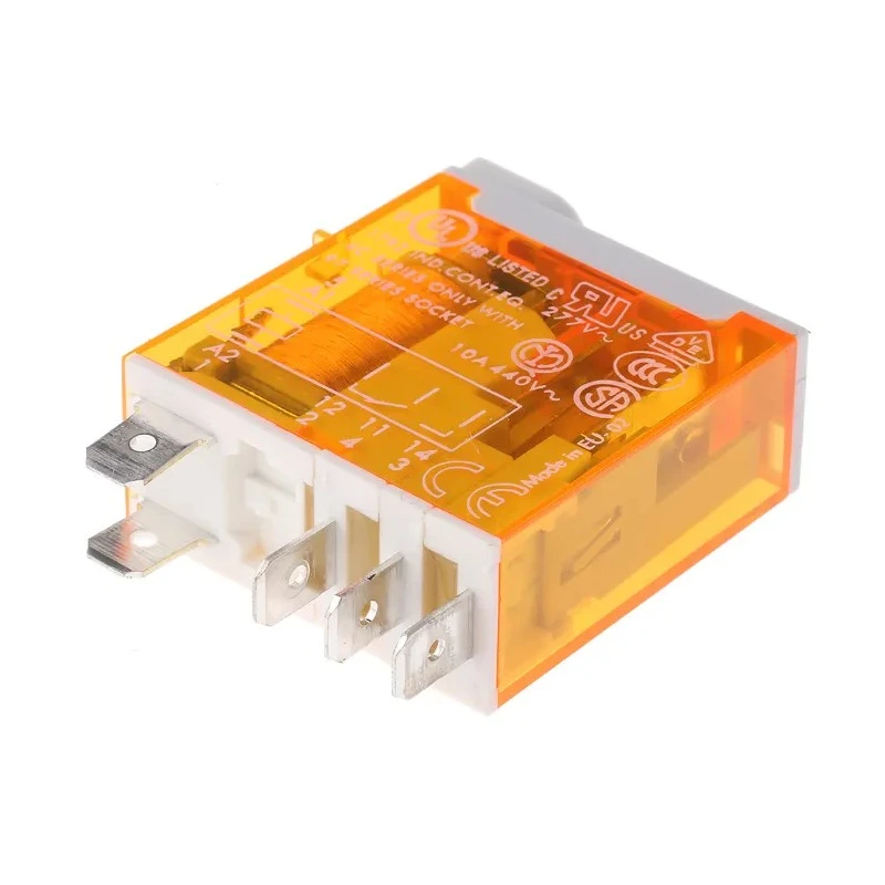 Finder Power Relay SPDT Contact Configuration 48V AC Coil, 25A Switching Current, Quick Connect Terminals 46.61.8.048.0040