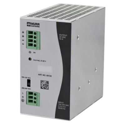 Murrelektronik Limited Eco-Rail Switched Mode DIN Rail Power Supply 264V AC Input 24V DC 10A Output 240W 85135