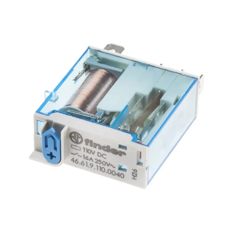 Finder PCB Power Relay, 110V DC Coil, 25A Switching Current, SPDT 46.61.9.110.0040