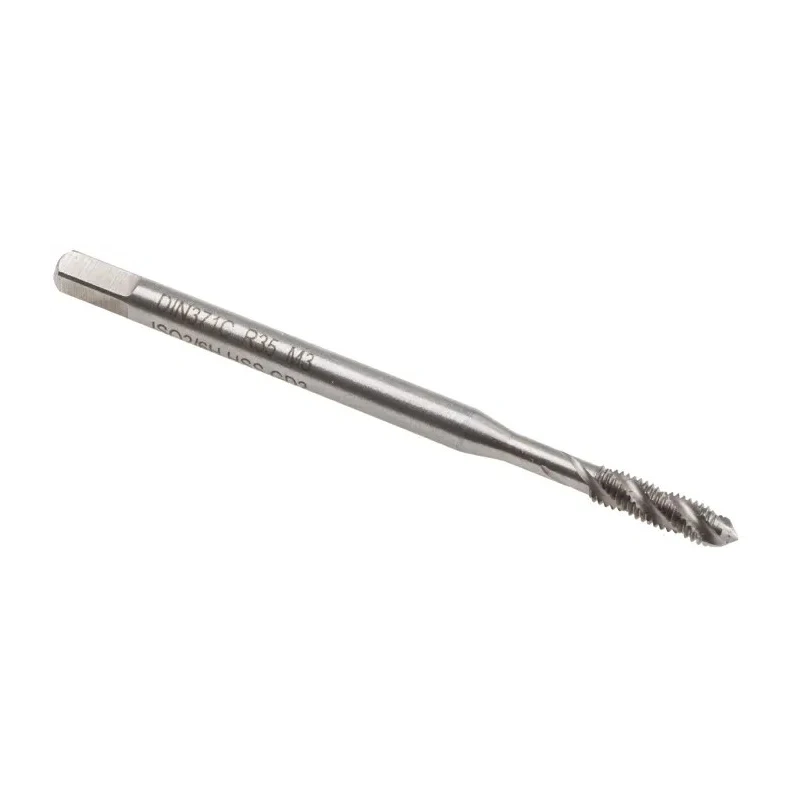 EVENTUS Threading Tap, M3 Thread, Metric Standard, Right Hand Spiral Flute, Machine Tap, HSS-G Material, Overall 10351