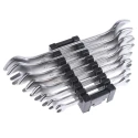 Bahco Open End Spanner Set 8 Pieces 6 x 7 To 20 x 22 mm Vanadium Extra Steel Nickel Chrome Plated 6M/8C