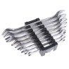 Bahco Open End Spanner Set 8 Pieces 6 x 7 To 20 x 22 mm Vanadium Extra Steel Nickel Chrome Plated 6M/8C