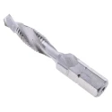 EXACT Threading Tap, M6 Thread, Metric Standard Combination Single-Cut HSS Spiral Flute Right Hand 44mm 05904