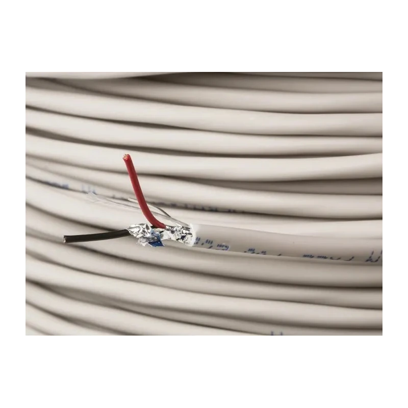 Belden Screened Control Cable 2 Cores 0.33mm² 22 AWG Grey Polypropylene Sheath 300V 100 m 4500FE.00100