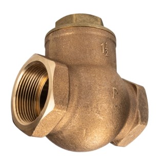 RS PRO Bronze Threaded R Single Check Valve 1 to 1/2 in, 20 bar 510-3744