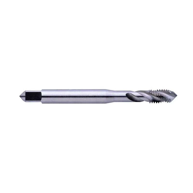 EVENTUS Machine Tap, Spiral Flute, M5 Thread, Metric Standard, HSS-G, 70mm Length, 6mm Shank Diameter, 2-Pitch Chamfer 10353