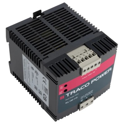 TRACOPOWER TCL Switched Mode DIN Rail Power Supply 15V DC 8A Output 96W TCL 120-112